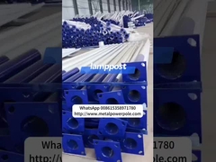 커스터마이징 조명 전구 램프 포스트 강철 전구