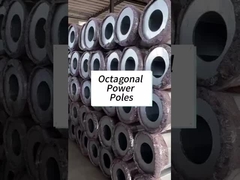 피침 모양의 기판을 가진 팔각형의 강력 철 기둥의 설계 원칙은 무엇입니까?