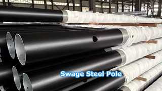 #Manufacturing#Swage Pole 전신주 제작 방법: Swage Pole 제조 공정 ⚡#Shorts