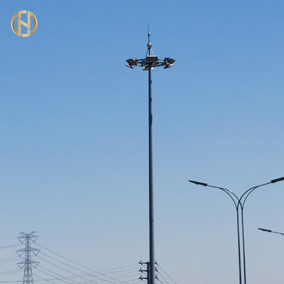 경기장에 설치된 80FT 85FT 90FT 높은 Mast 막대기 높은 Mast 타워