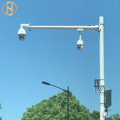 다각형 망원경 CCTV 카메라 기둥 11m 보안 카메라 돛대