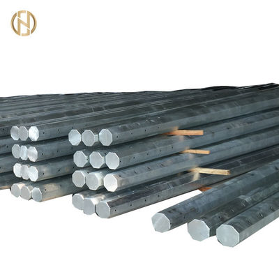 주문 배경은 바닥판 플랜지 연결 400x400mm를 가진 15M 전력 포스트를 거치했습니다 online manufacture