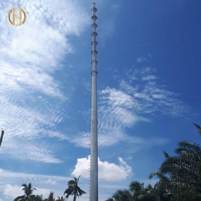 주문 Eelectric 전봇대 35m 110FT 잘 마무리하는 용접이 12명의 측에 의하여 직류 전기를 통했습니다 online manufacture