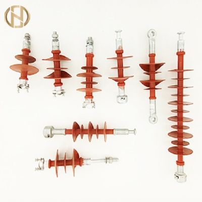 주문 빨간색 폴란드 부속품, 10-500kV 합성 현수 애자 online manufacture