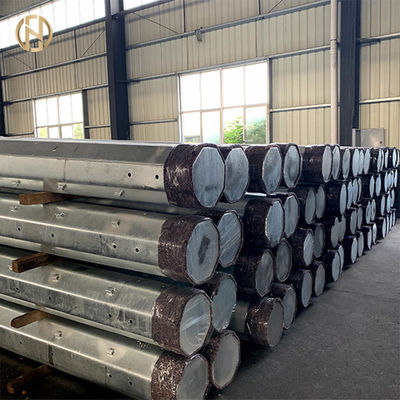 주문 25FT 7.6m 강철 금속 전신주 파우더 Coated16mm 두께 online manufacture