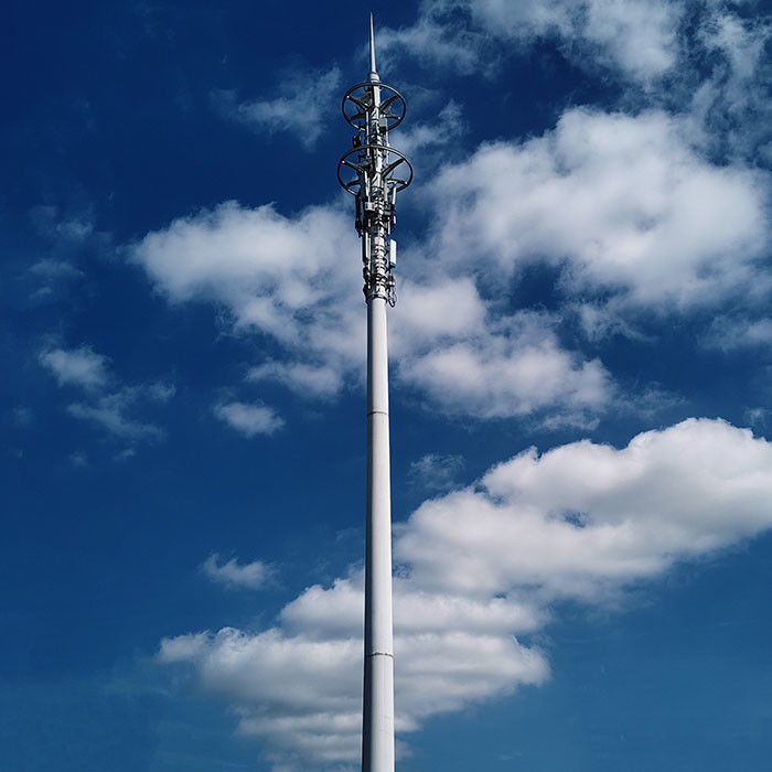 통신 인프라 업그레이드 통신 포스트 100FT 120FT
