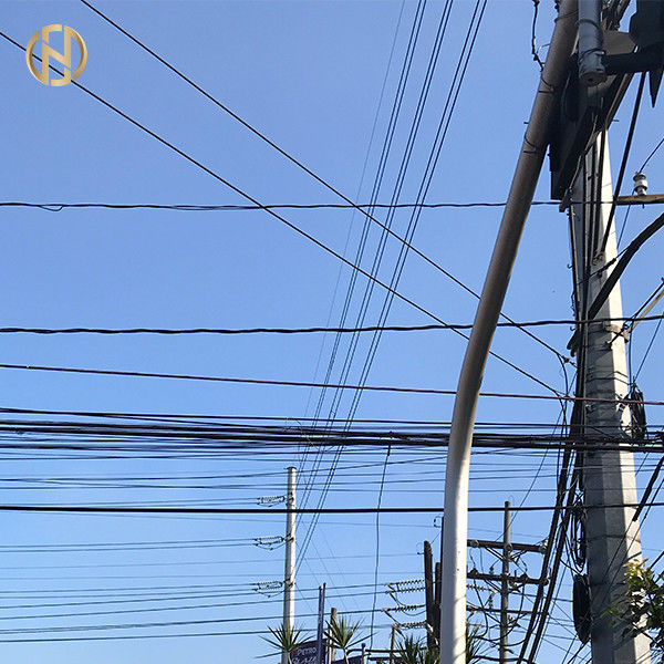 33KV 11M 강철 전신주 990daN 고전압 전신주