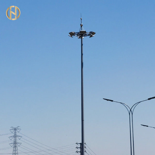 경기장에 설치된 80FT 85FT 90FT 높은 Mast 막대기 높은 Mast 타워